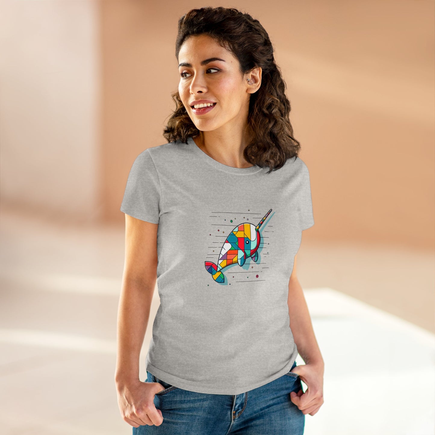 Narwhal Freschism - Women - Snazzle Tee