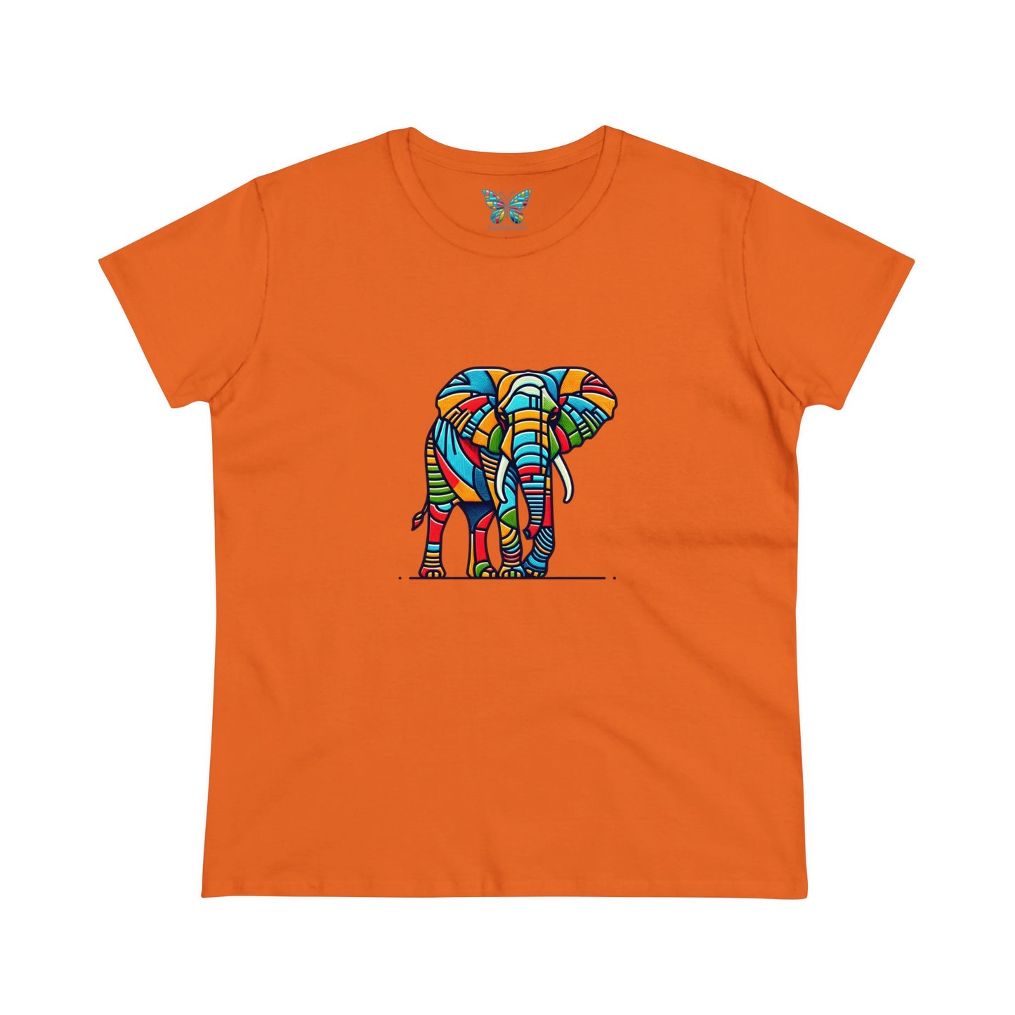 African Elephant Serenitude - Women - Snazzle Tee