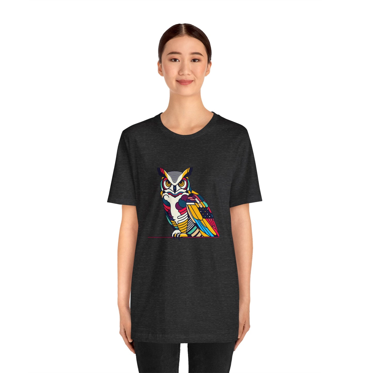 Great Horned Owl Inspyrava - Snazzle Tee