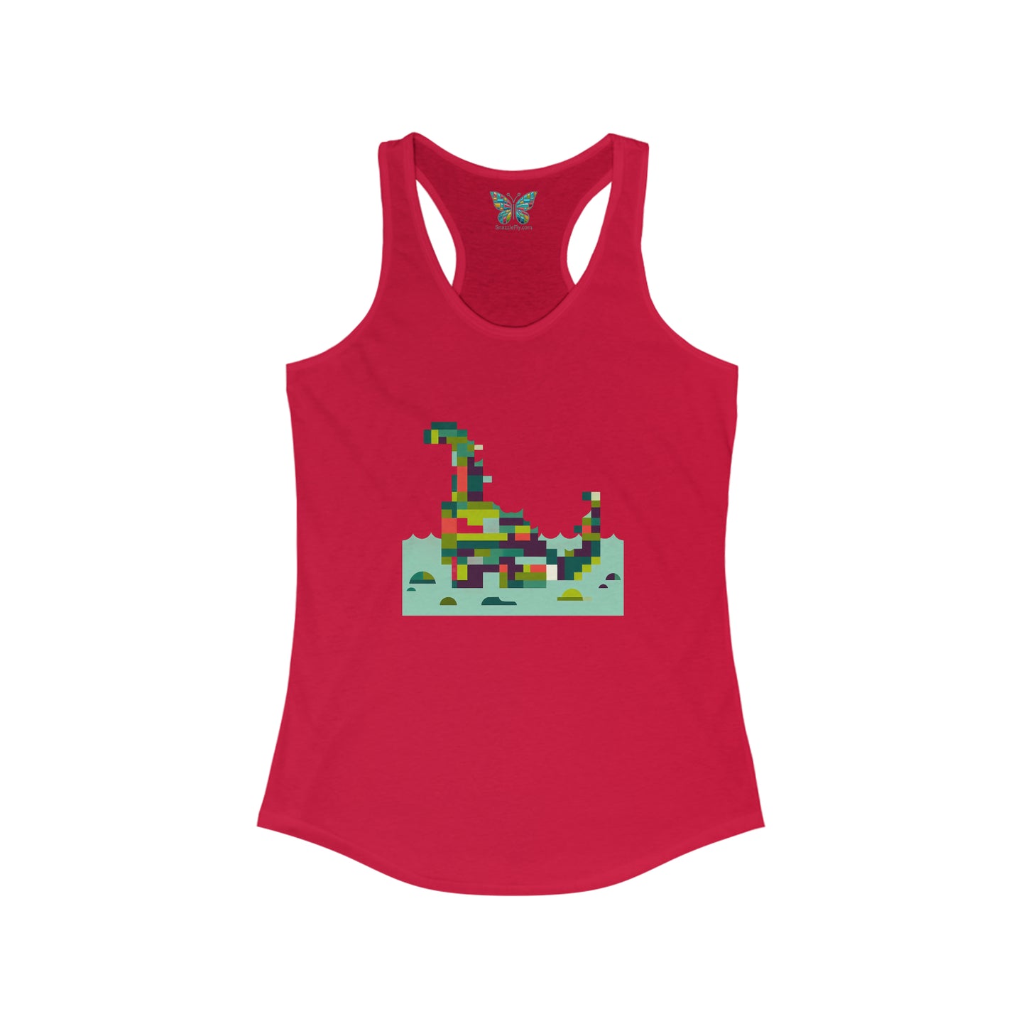 Loch Ness Monster Exquisplority - Women - Snazzle Tank