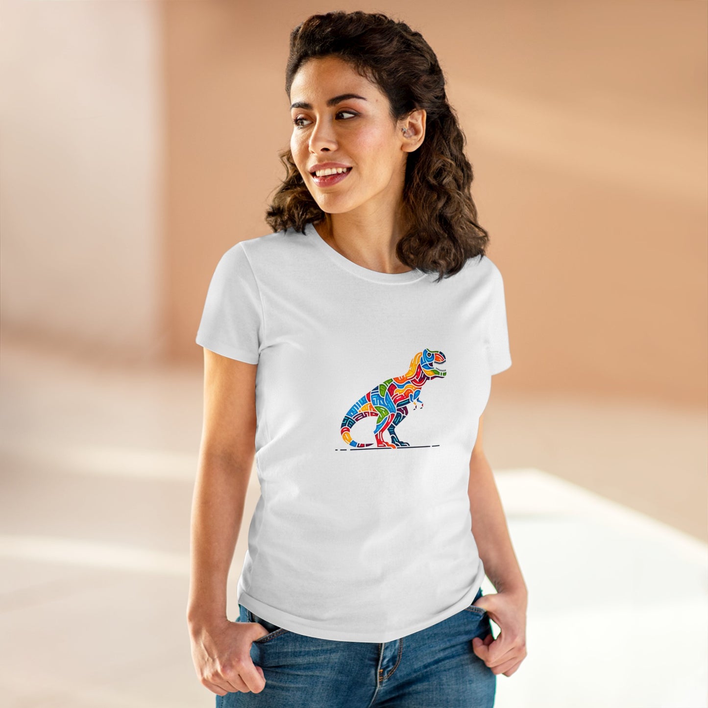 Tyrannosaurus Rex Jovifern - Women - Snazzle Tee