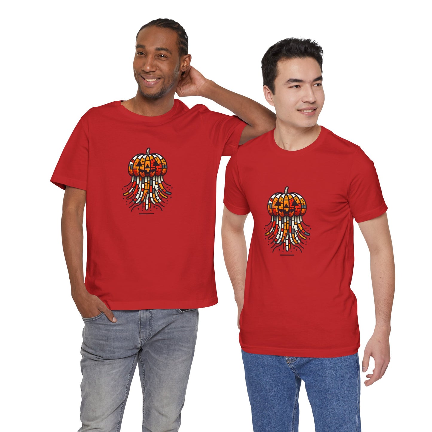 Jack-o'-Lantern Jellyfish Mirthmosphere - Snazzle Tee