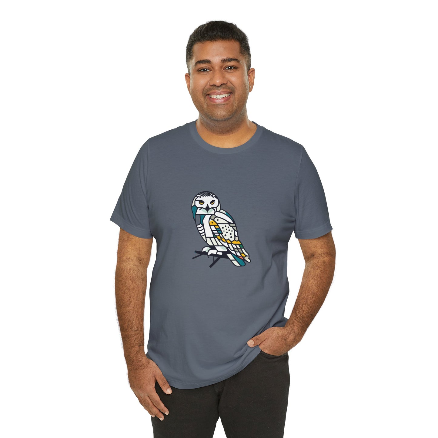 Snowy Owl Expancesthetic - Snazzle Tee