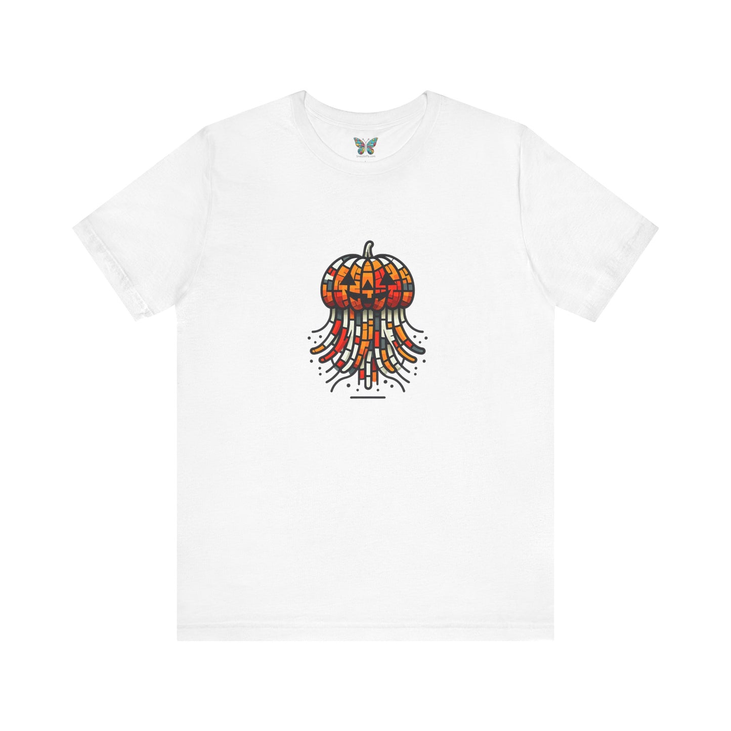 Jack-o'-Lantern Jellyfish Mirthmosphere - Snazzle Tee