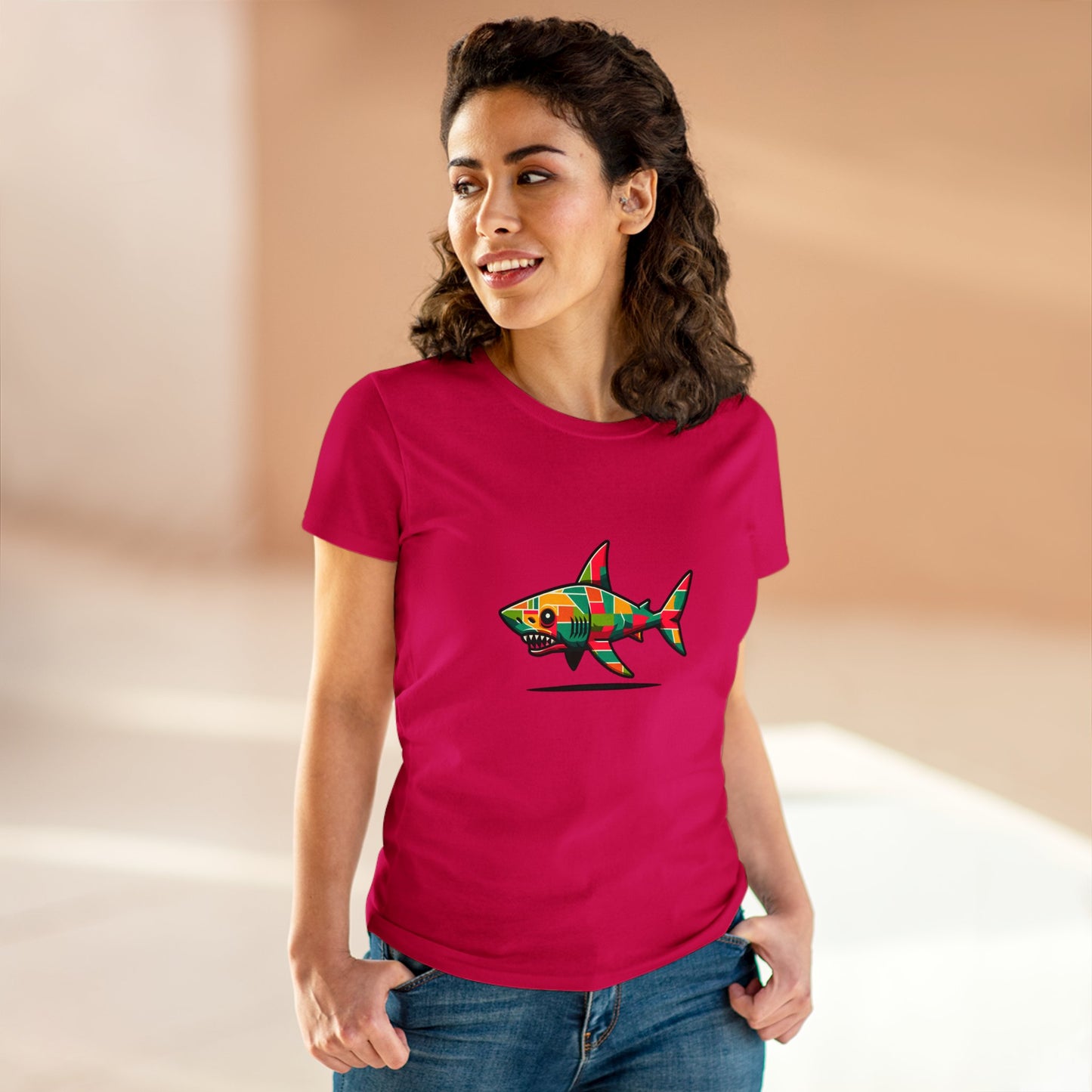 Goblin Shark Sprathasis - Women - Snazzle Tee