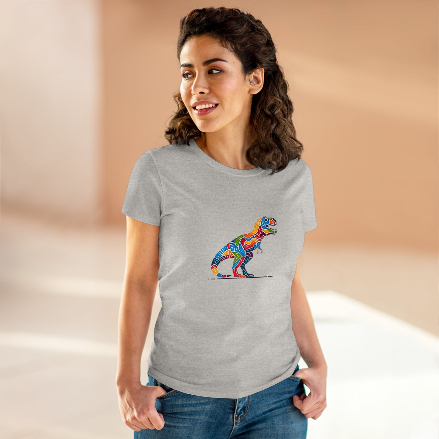 Tyrannosaurus Rex Jovifern - Women - Snazzle Tee