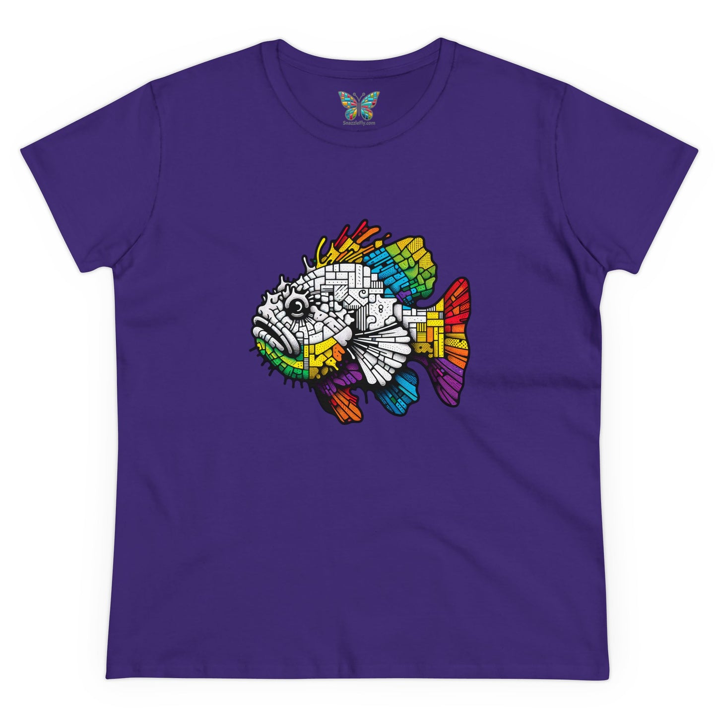 Warty Frogfish Vibraculum - Women - Snazzle Tee