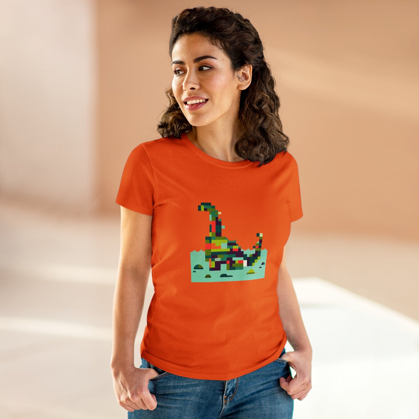 Loch Ness Monster Exquisplority - Women - Snazzle Tee