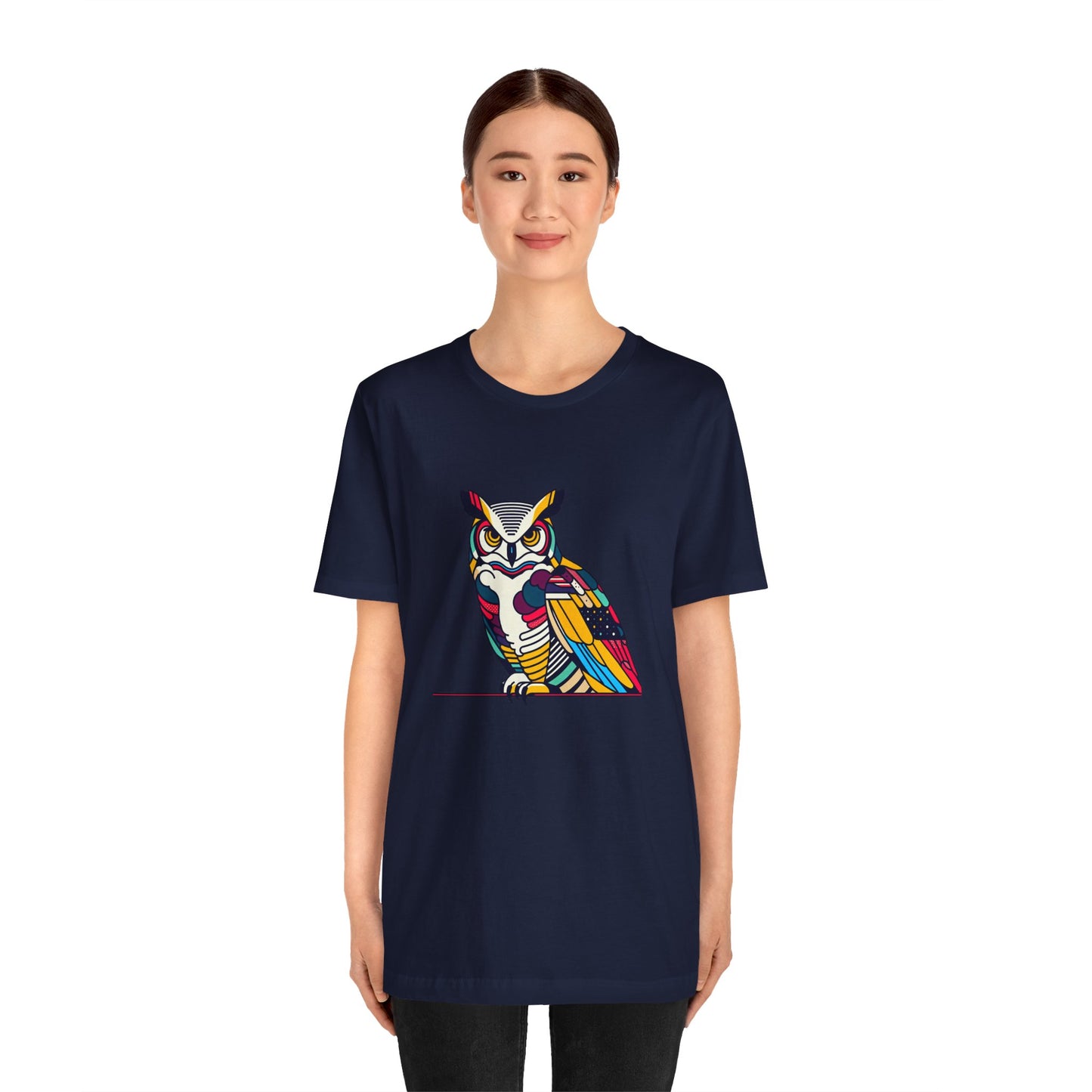 Great Horned Owl Inspyrava - Snazzle Tee