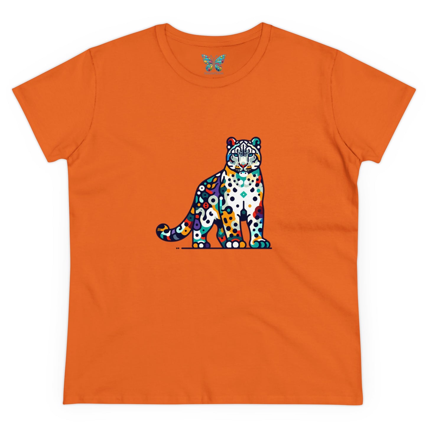 Snow Leopard Mystivibe - Women - Snazzle Tee