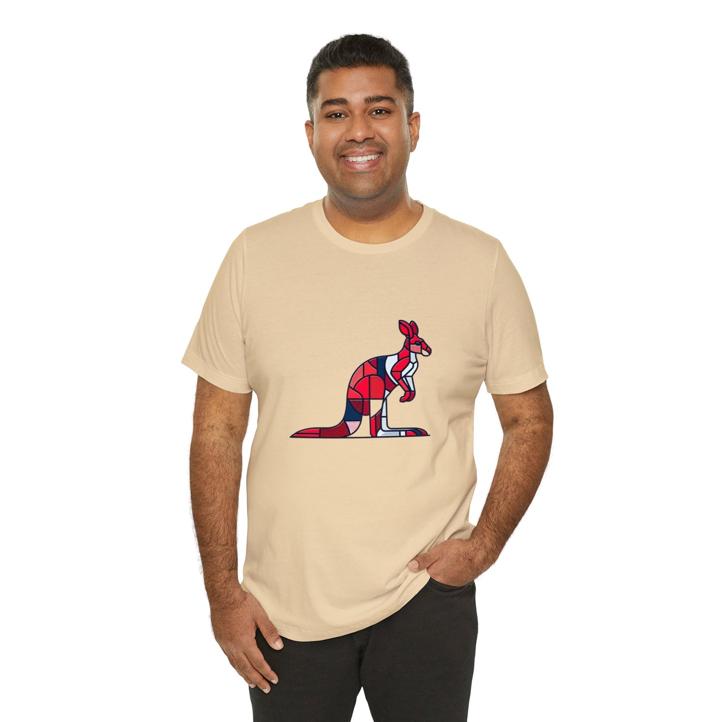 Red Kangaroo Zensweep - Snazzle Tee