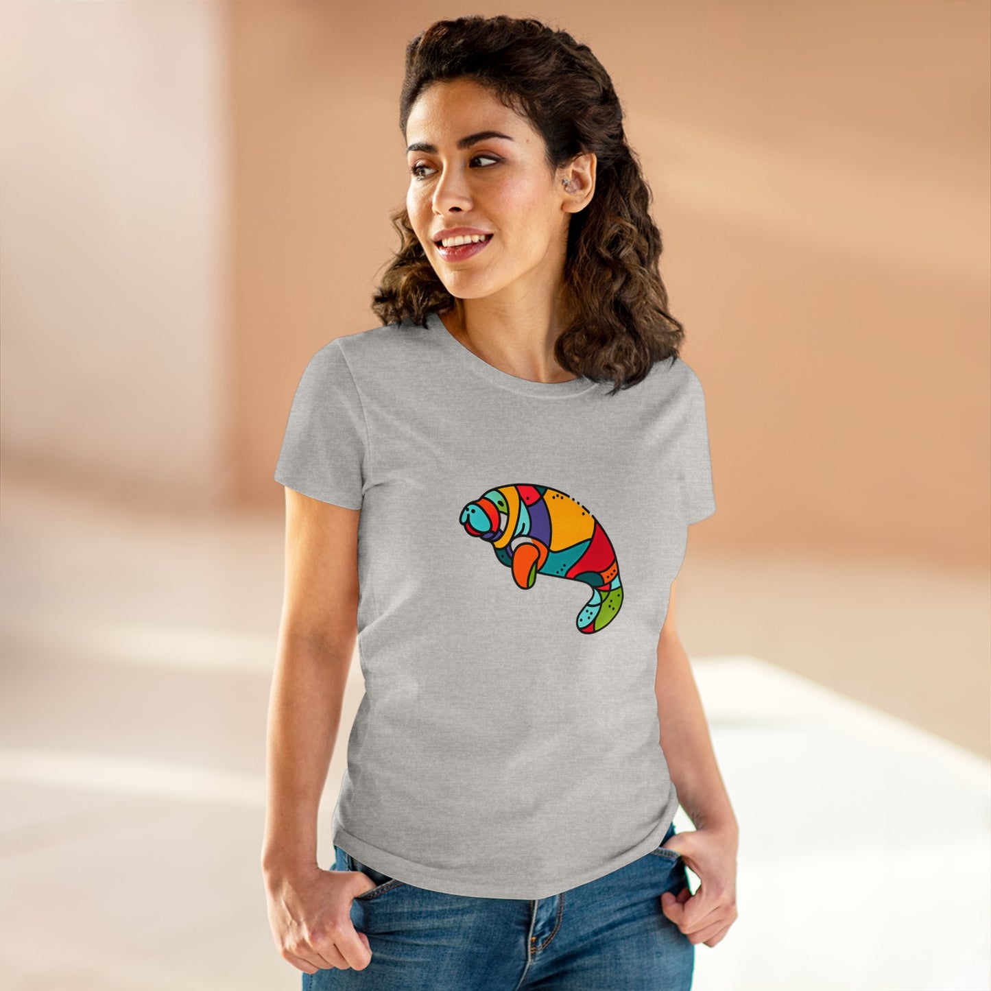 Manatee Whimsiacle - Women - Snazzle Tee