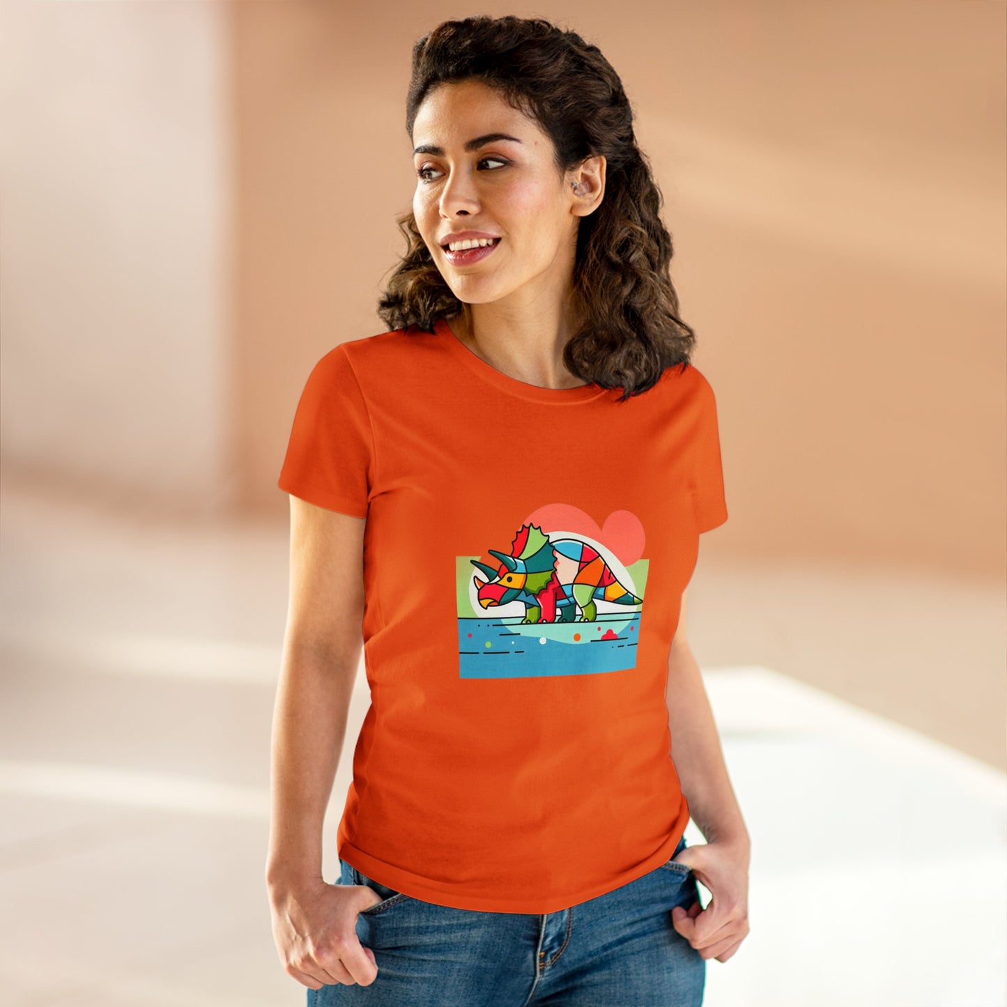 Triceratops Blithoria - Women - Snazzle Tee