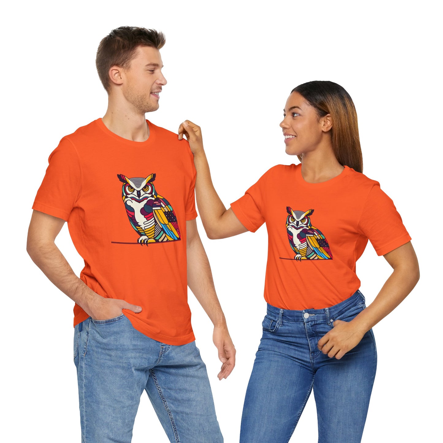 Great Horned Owl Inspyrava - Snazzle Tee