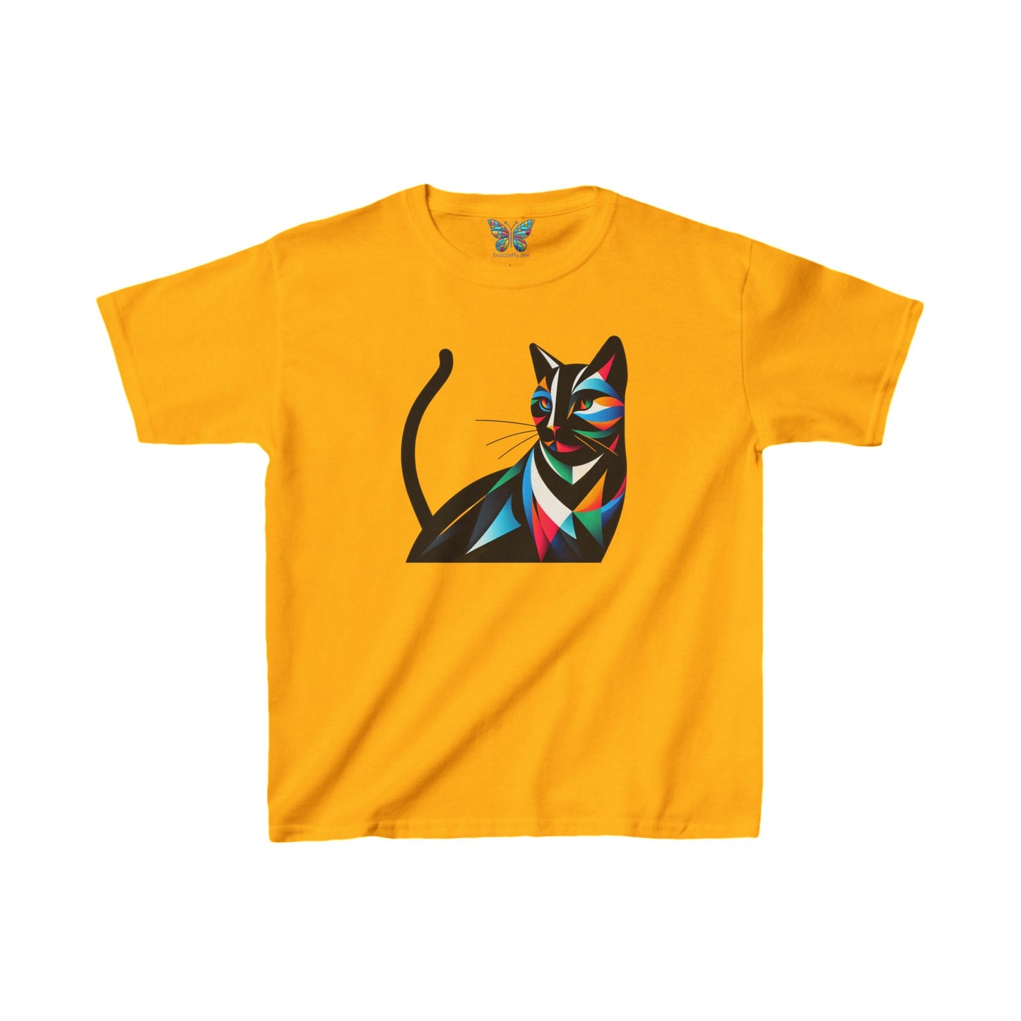 Black Cat Merelune - Youth - Snazzle Tee