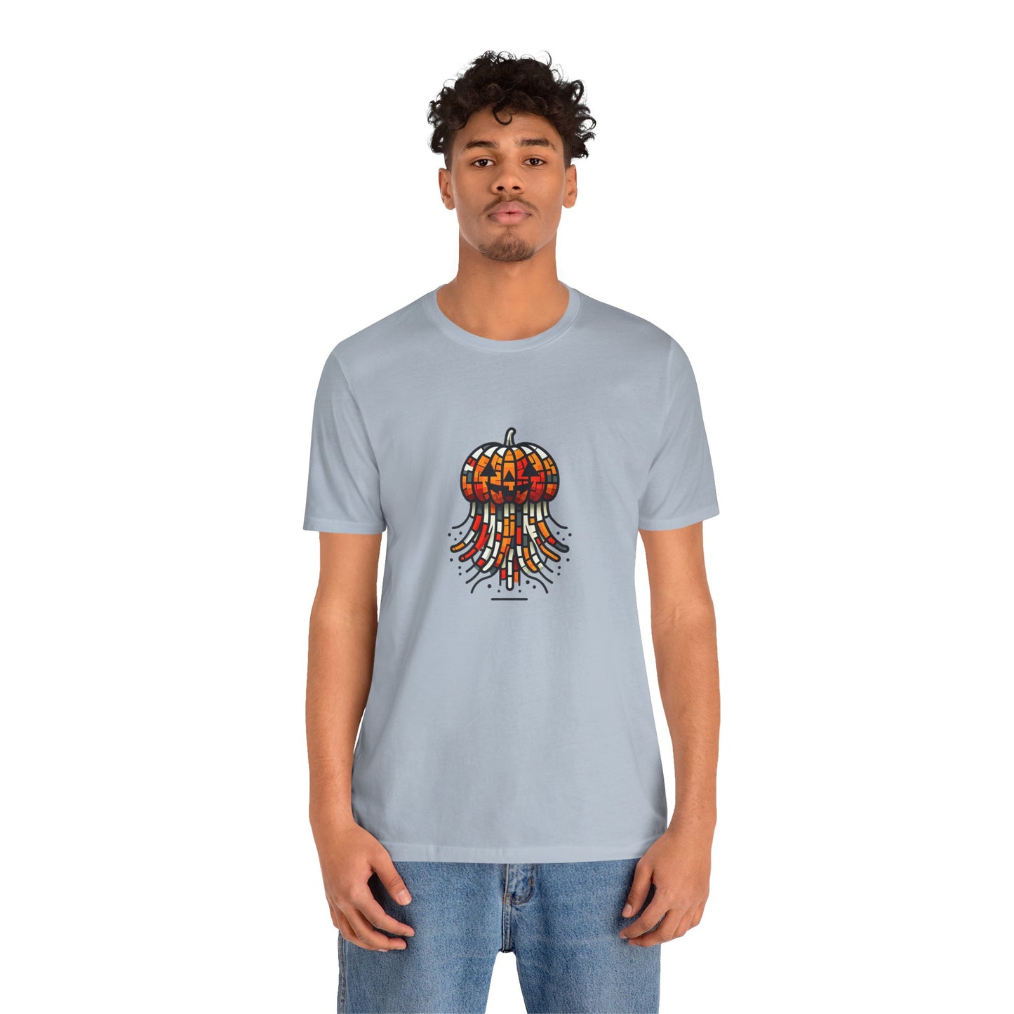 Jack-o'-Lantern Jellyfish Mirthmosphere - Snazzle Tee