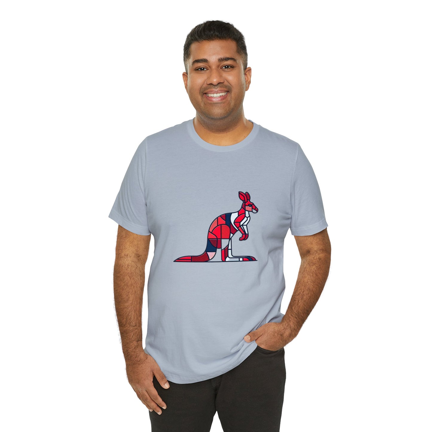 Red Kangaroo Zensweep - Snazzle Tee