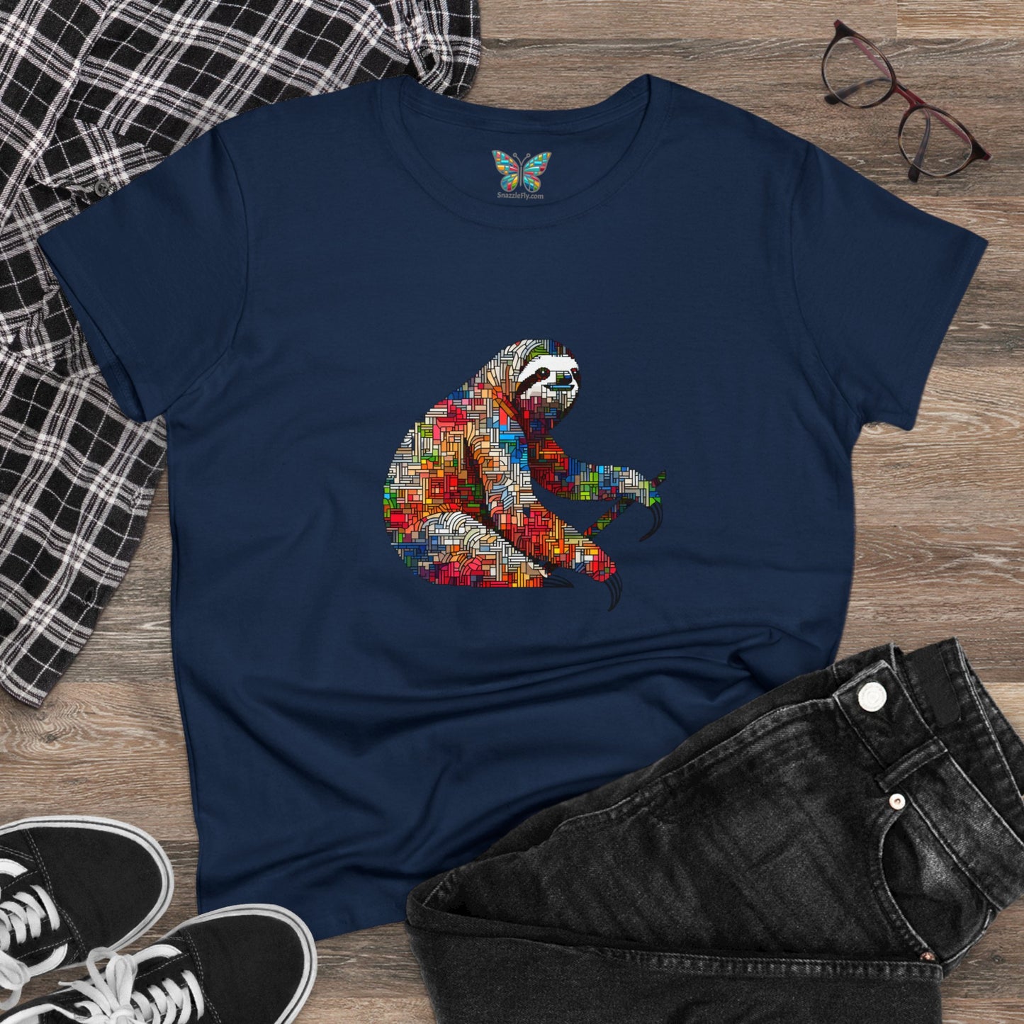 Sloth Vibroscape - Women - Snazzle Tee