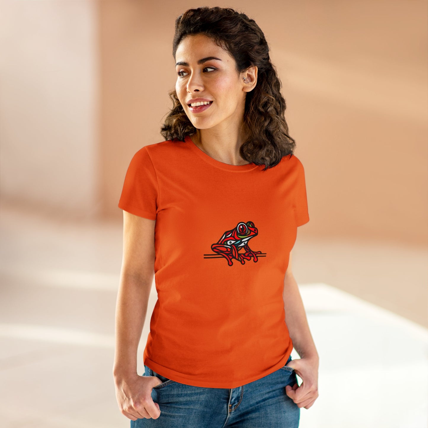 Red-eyed Tree Frog Dreamesque - Women - Snazzle Tee