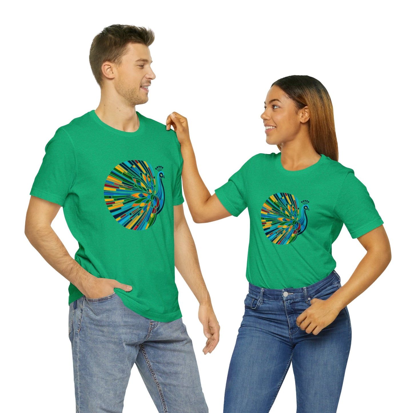 Peacock Blissment - Snazzle Tee