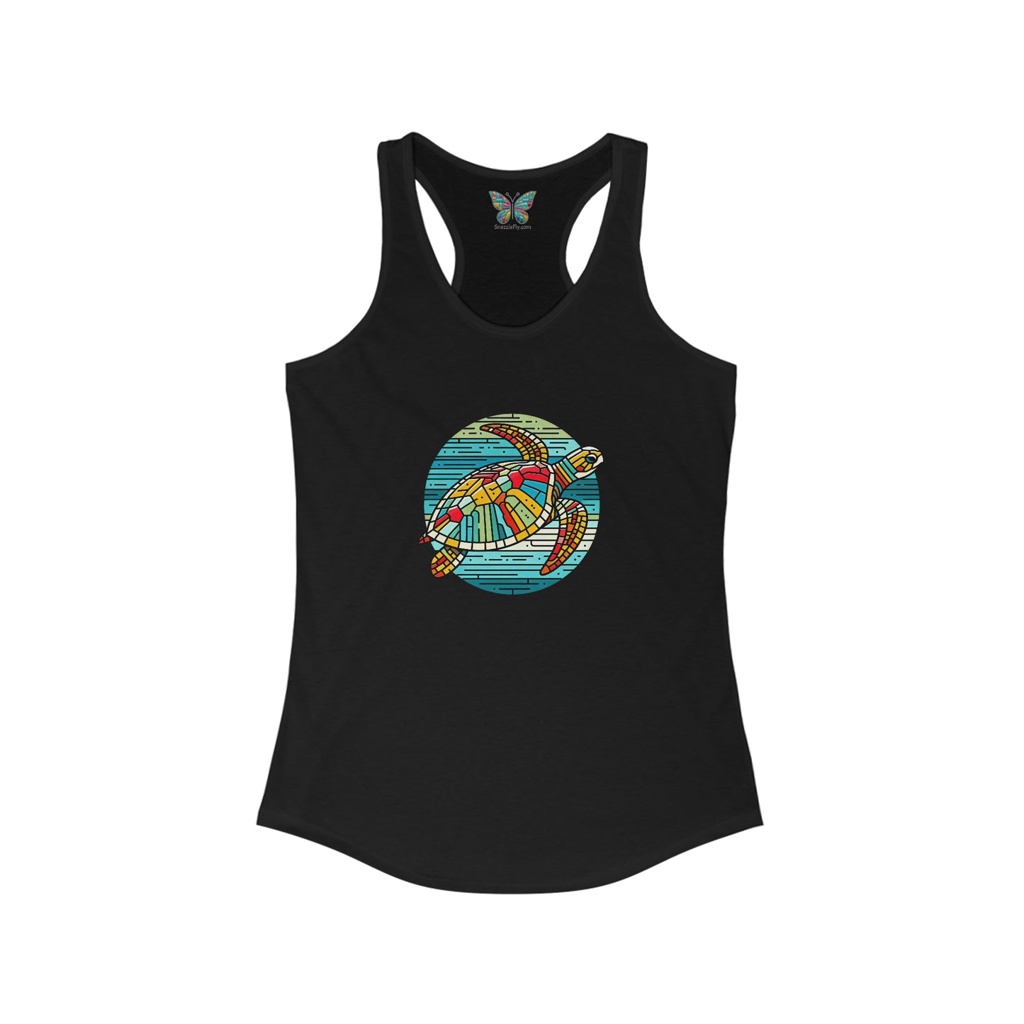 Loggerhead Sea Turtle Kaleidofeel - Women - Snazzle Tank