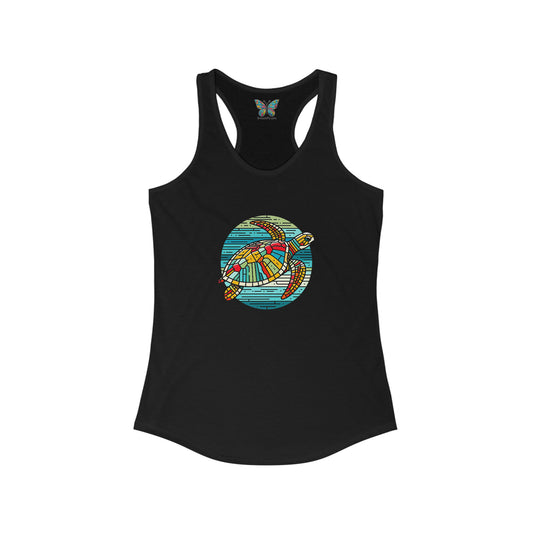 Loggerhead Sea Turtle Kaleidofeel - Women - Snazzle Tank