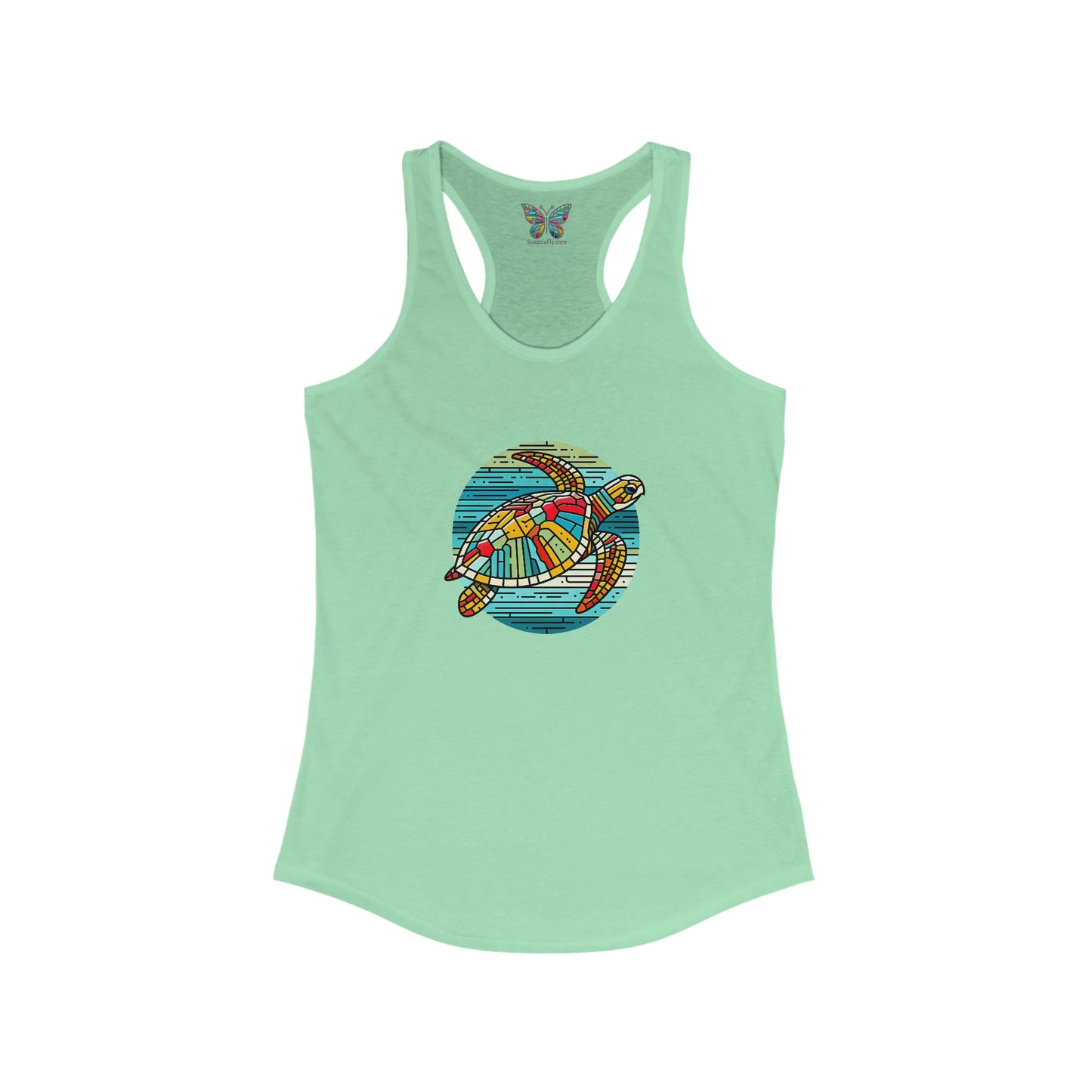 Loggerhead Sea Turtle Kaleidofeel - Women - Snazzle Tank