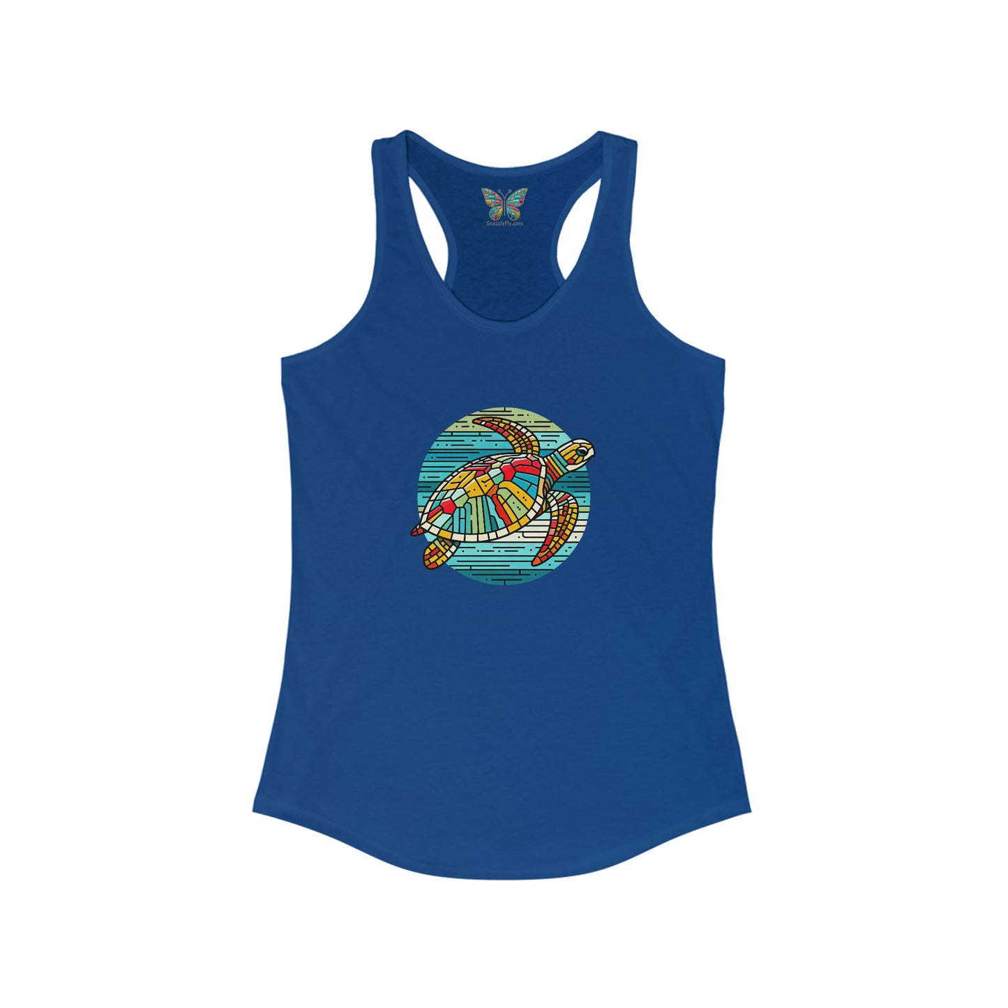 Loggerhead Sea Turtle Kaleidofeel - Women - Snazzle Tank