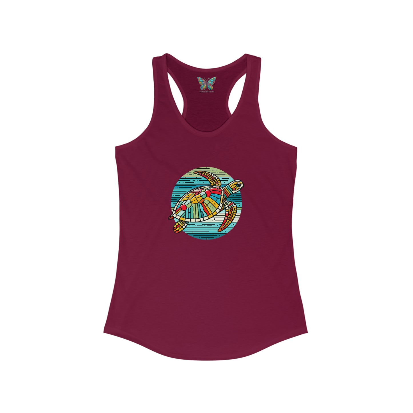 Loggerhead Sea Turtle Kaleidofeel - Women - Snazzle Tank