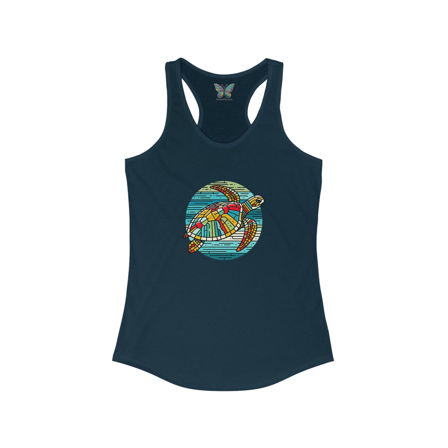 Loggerhead Sea Turtle Kaleidofeel - Women - Snazzle Tank