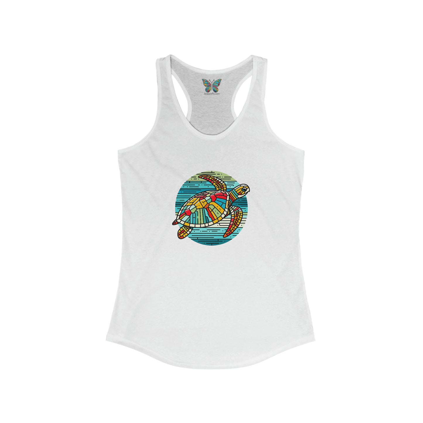 Loggerhead Sea Turtle Kaleidofeel - Women - Snazzle Tank