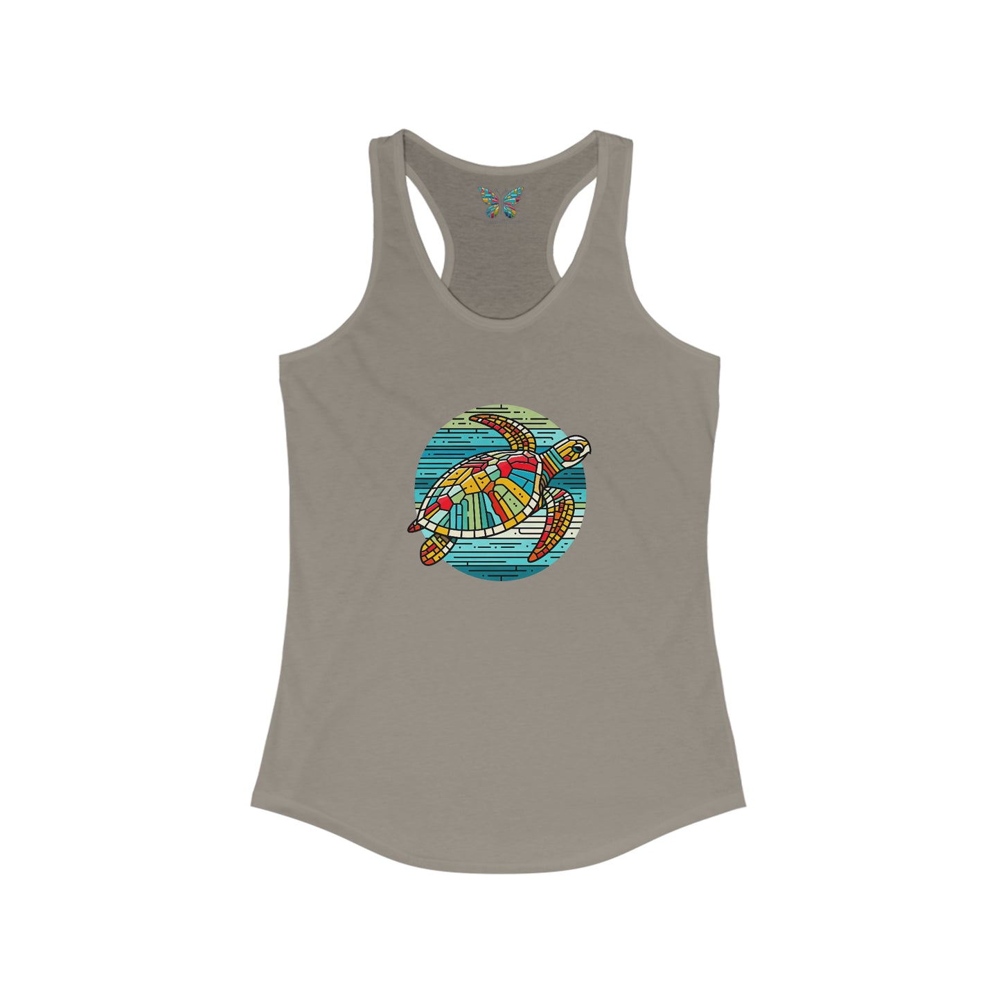 Loggerhead Sea Turtle Kaleidofeel - Women - Snazzle Tank