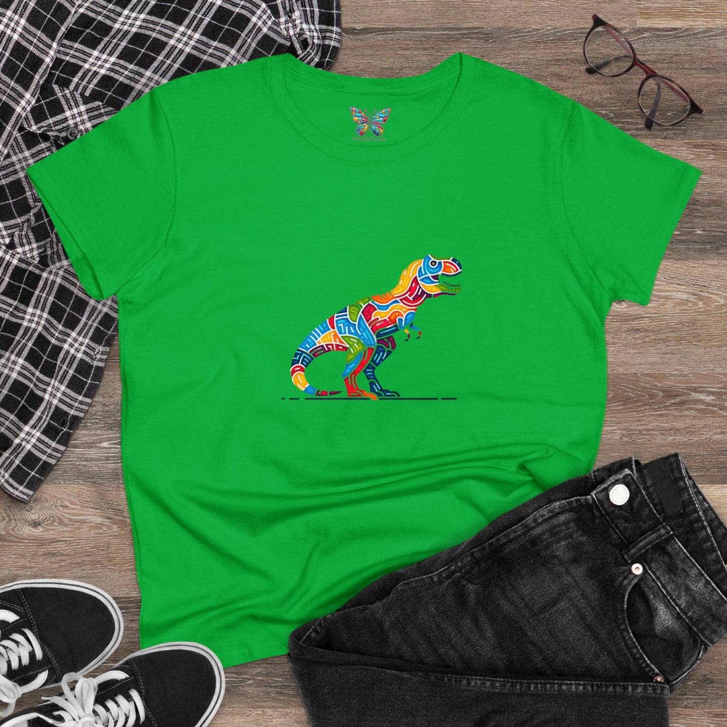 Tyrannosaurus Rex Jovifern - Women - Snazzle Tee