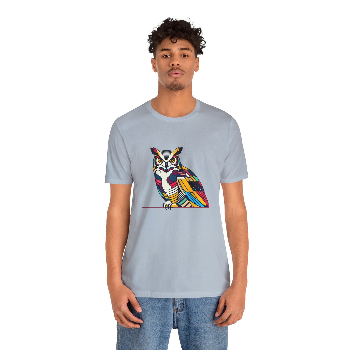 Great Horned Owl Inspyrava - Snazzle Tee