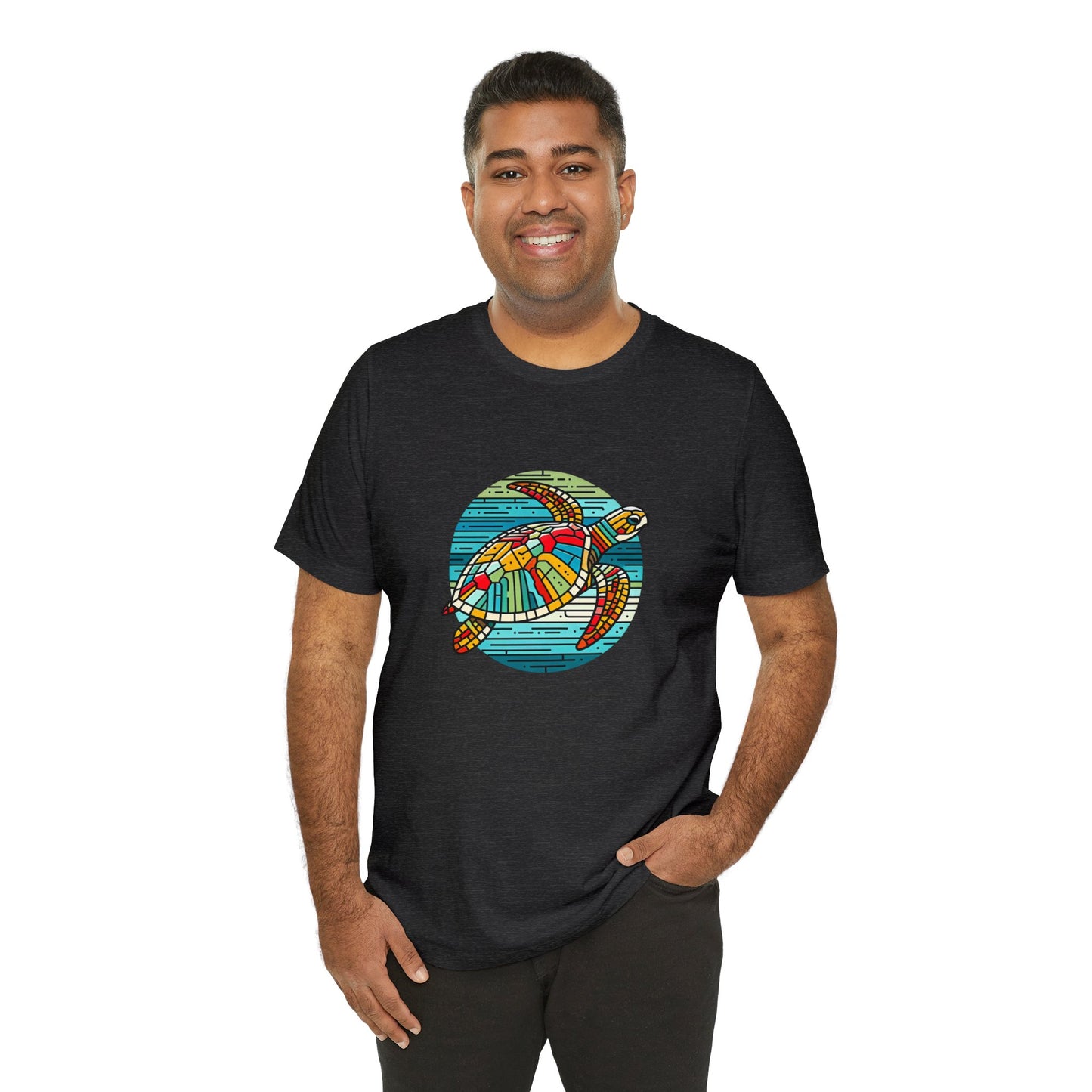 Loggerhead Sea Turtle Kaleidofeel - Snazzle Tee