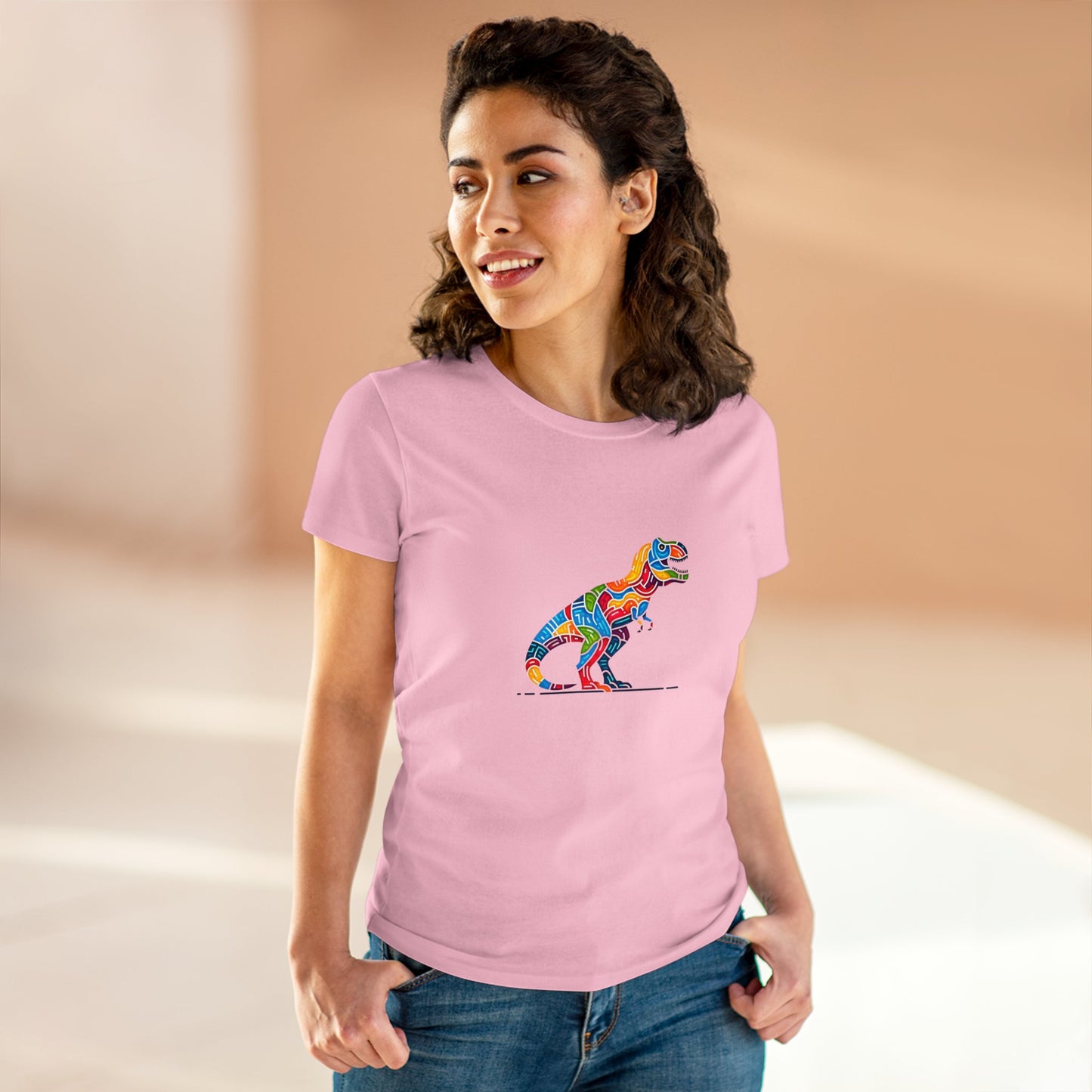 Tyrannosaurus Rex Jovifern - Women - Snazzle Tee