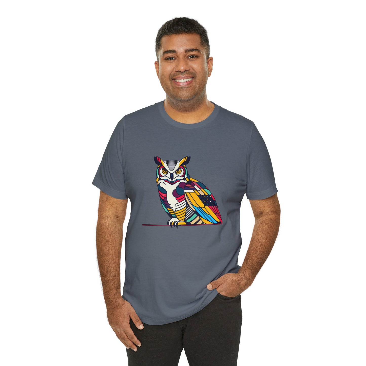 Great Horned Owl Inspyrava - Snazzle Tee