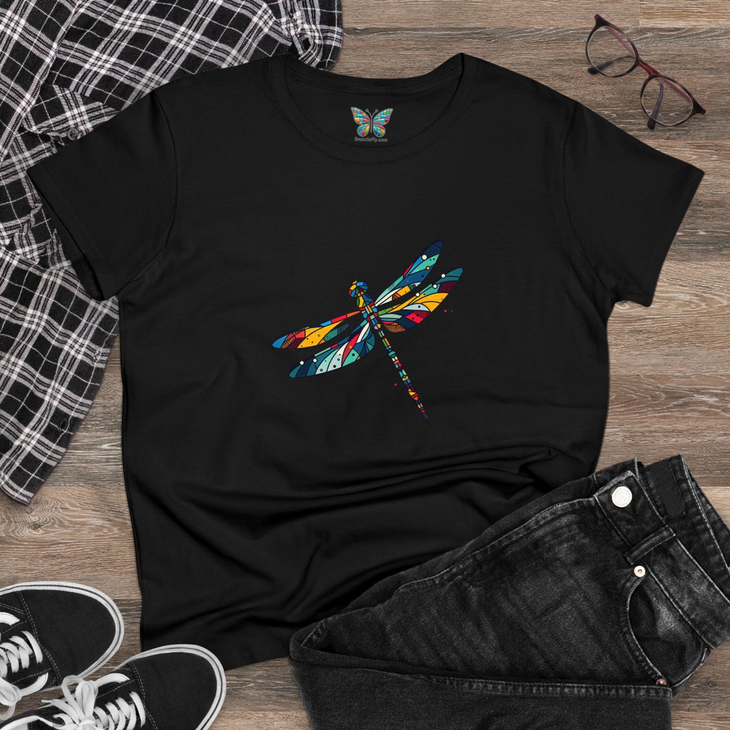 Dragonfly Flynquility - Women - Snazzle Tee