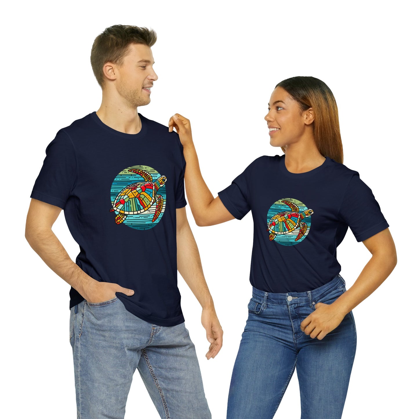 Loggerhead Sea Turtle Kaleidofeel - Snazzle Tee