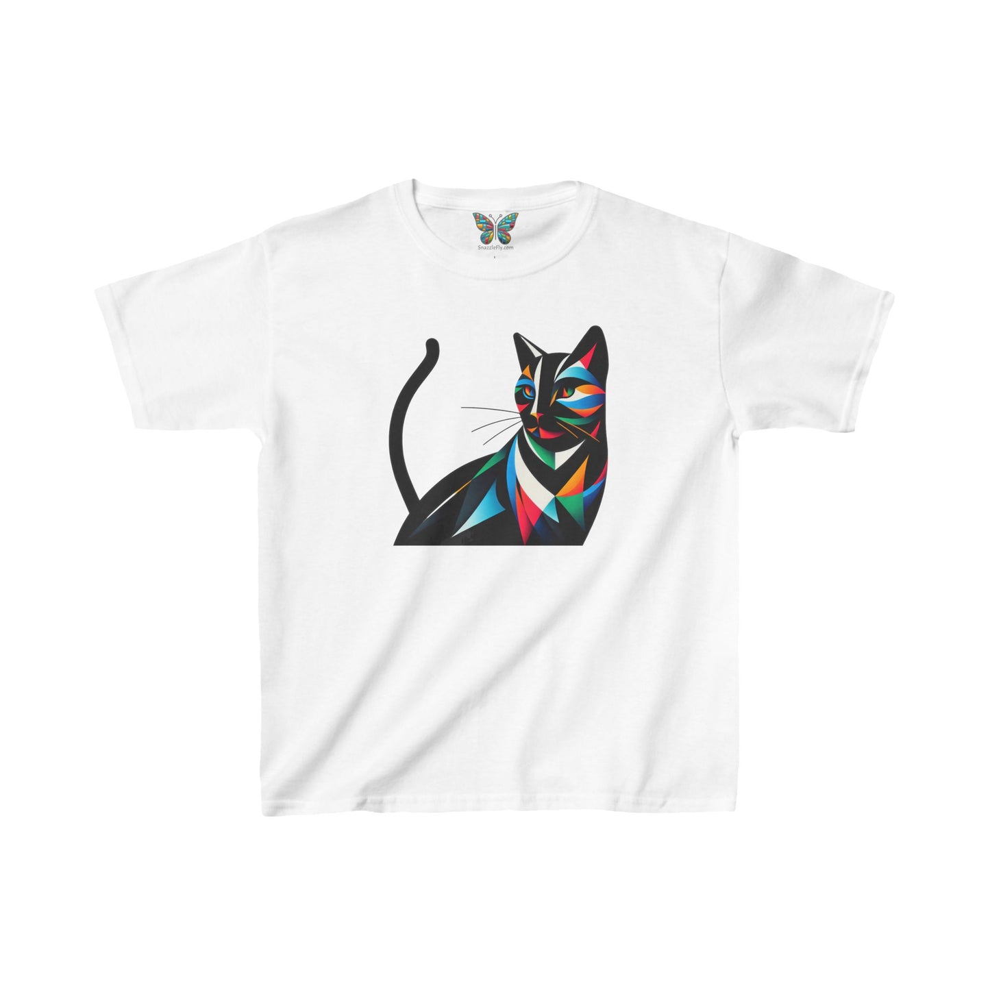 Black Cat Merelune - Youth - Snazzle Tee