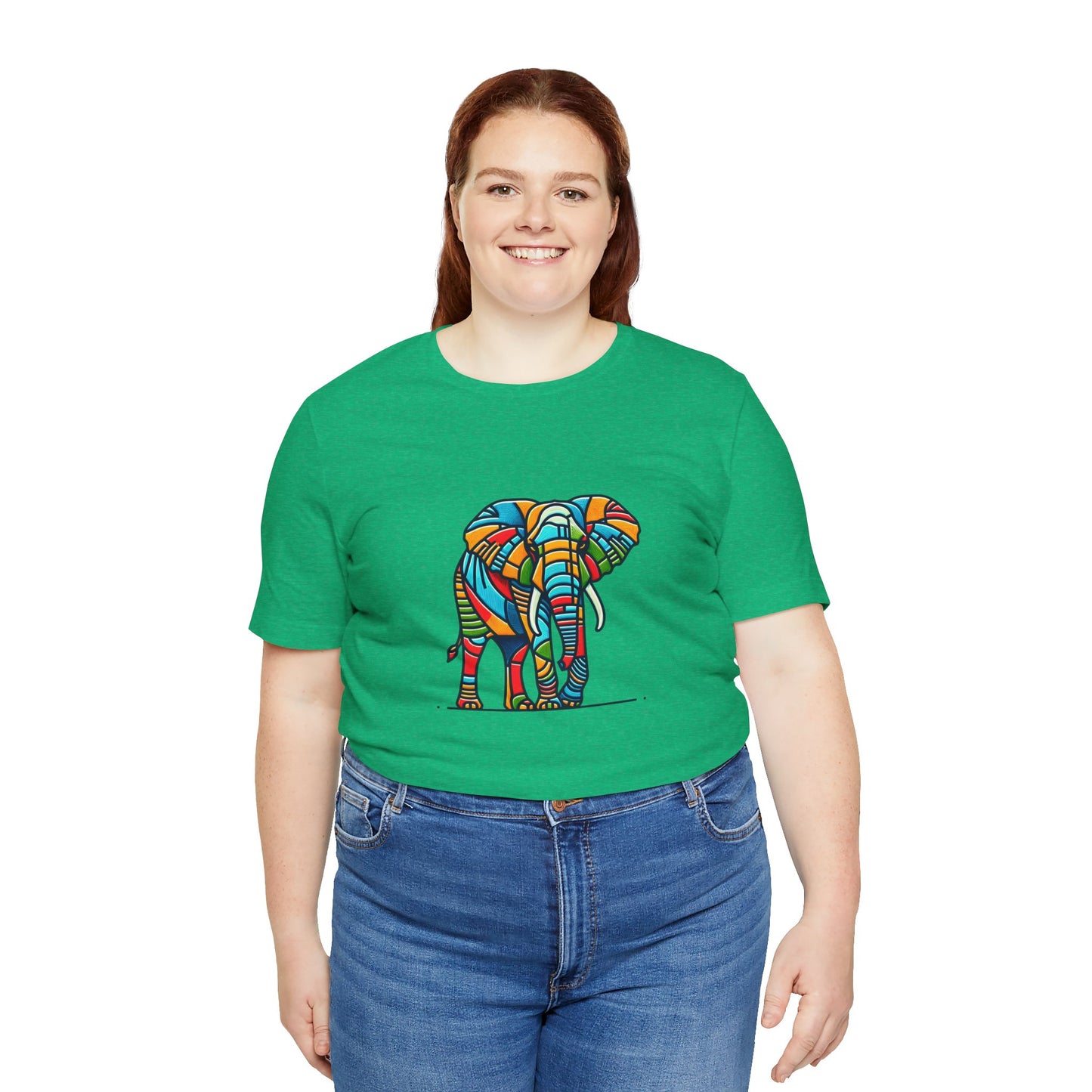 African Elephant Serenitude - Snazzle Tee