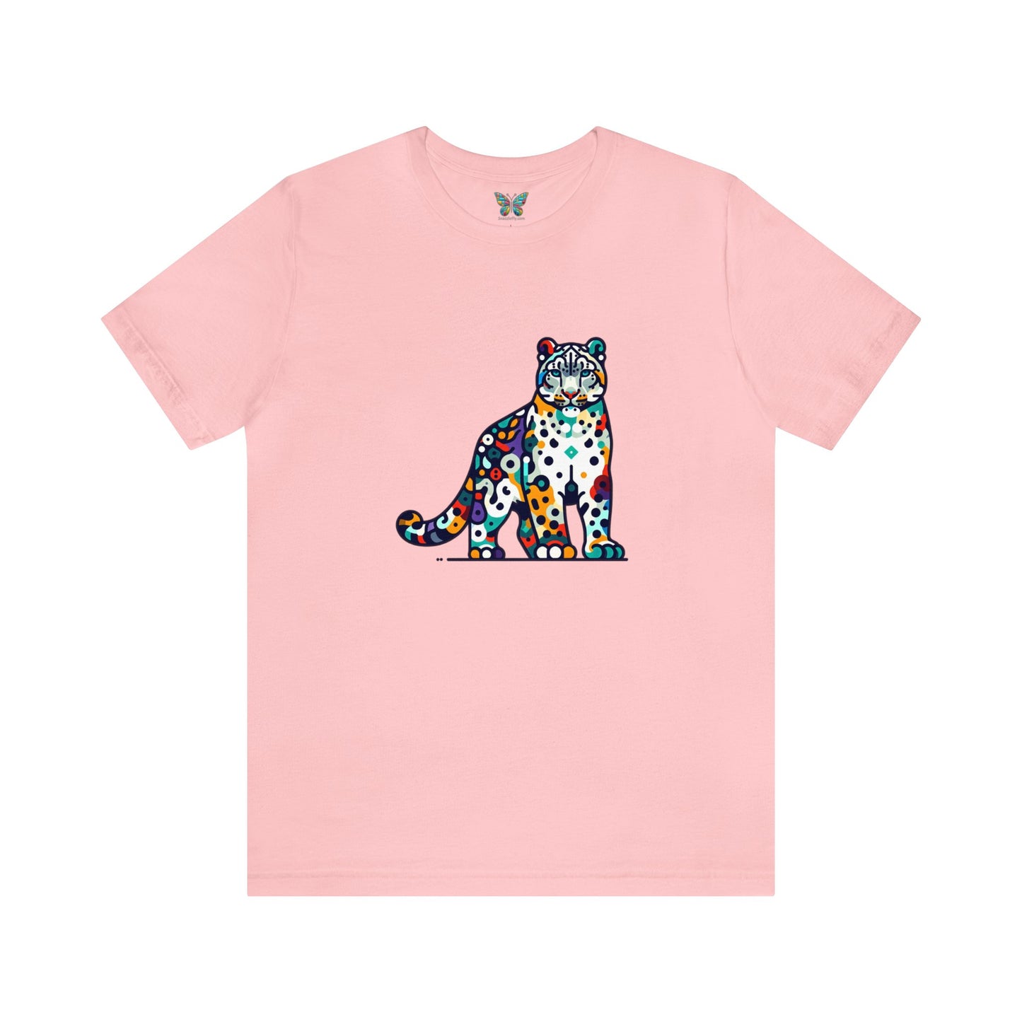 Snow Leopard Mystivibe - Snazzle Tee