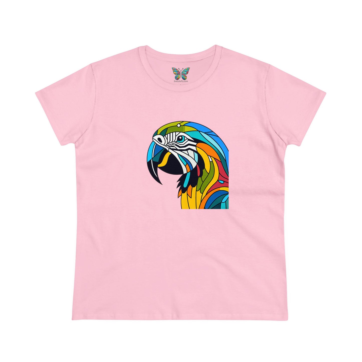 Macaw Parrot Kaleidoshimmer - Women - Snazzle Tee