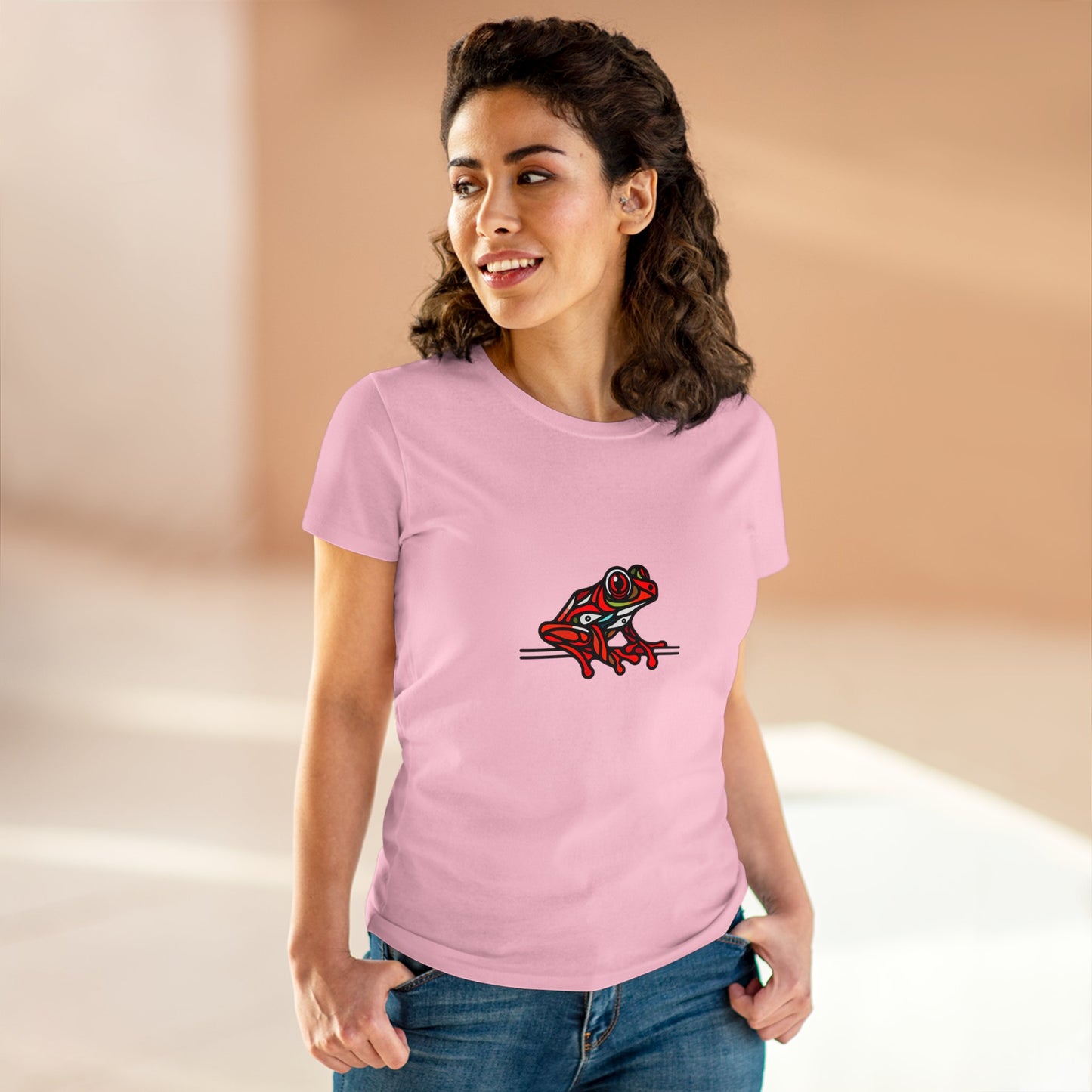 Red-eyed Tree Frog Dreamesque - Women - Snazzle Tee