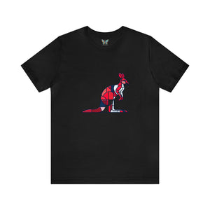 Red Kangaroo Zensweep - Snazzle Tee