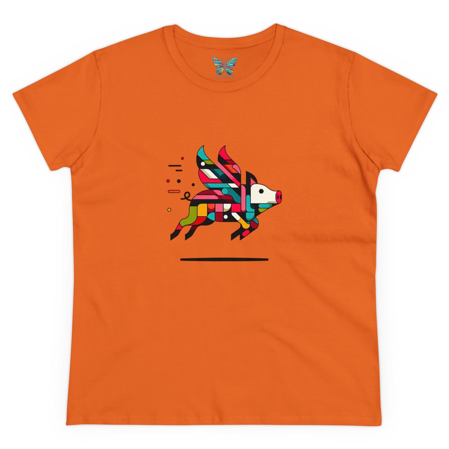 Flying Pig Quirkella - Women - Snazzle Tee