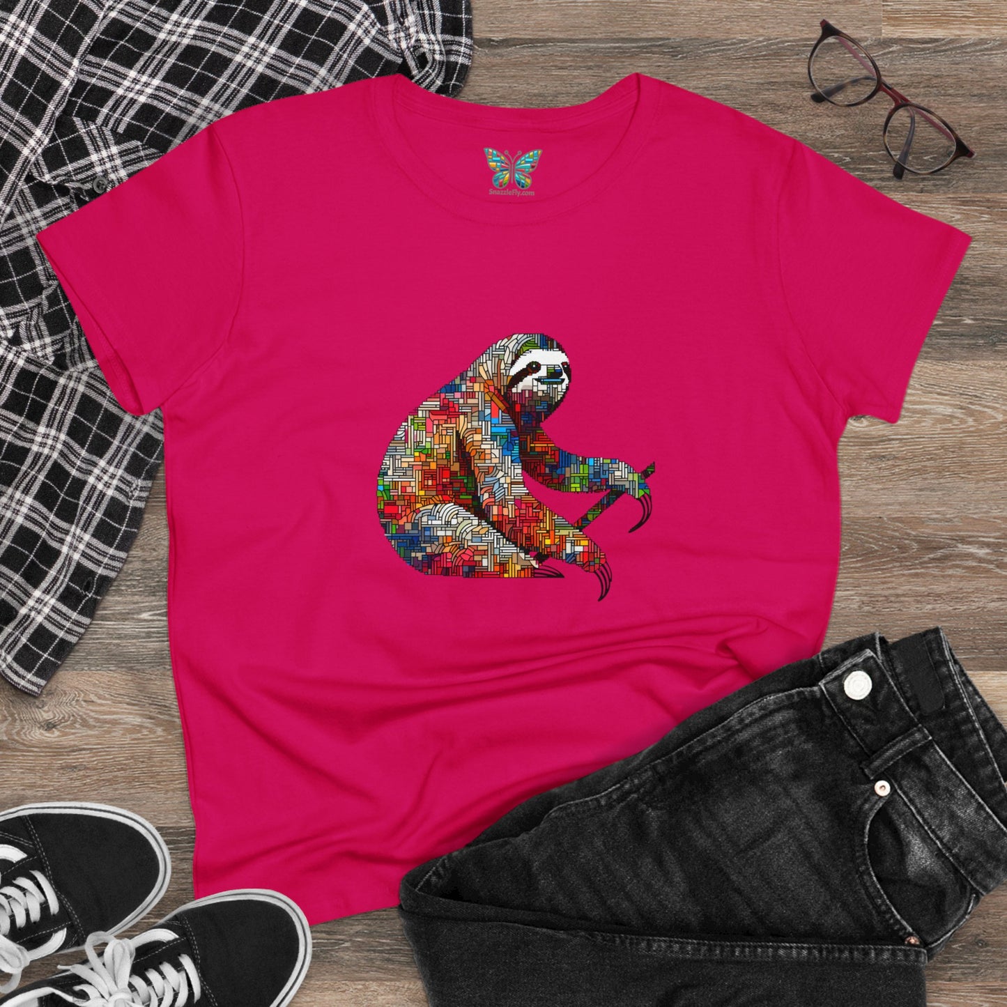 Sloth Vibroscape - Women - Snazzle Tee