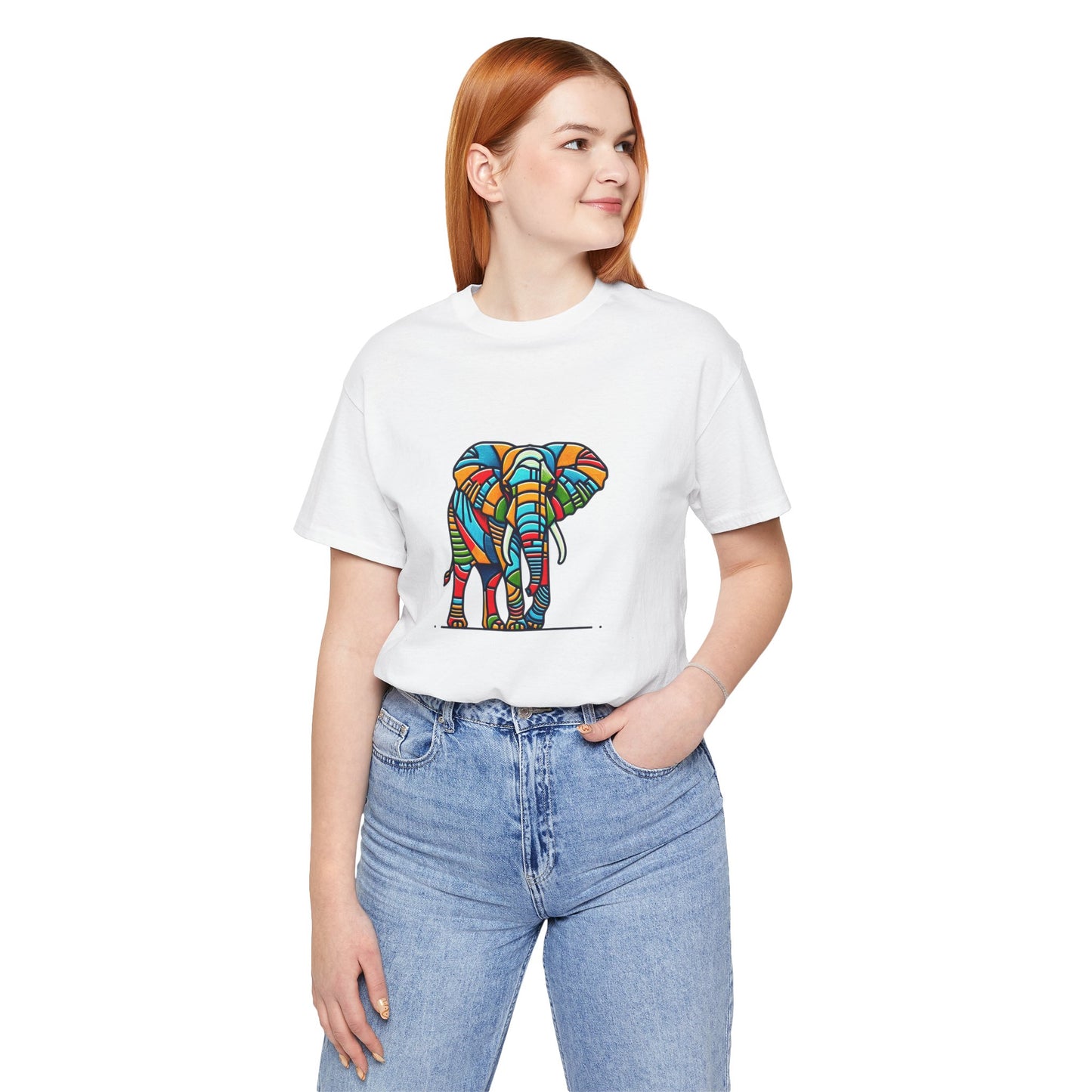 African Elephant Serenitude - Snazzle Tee