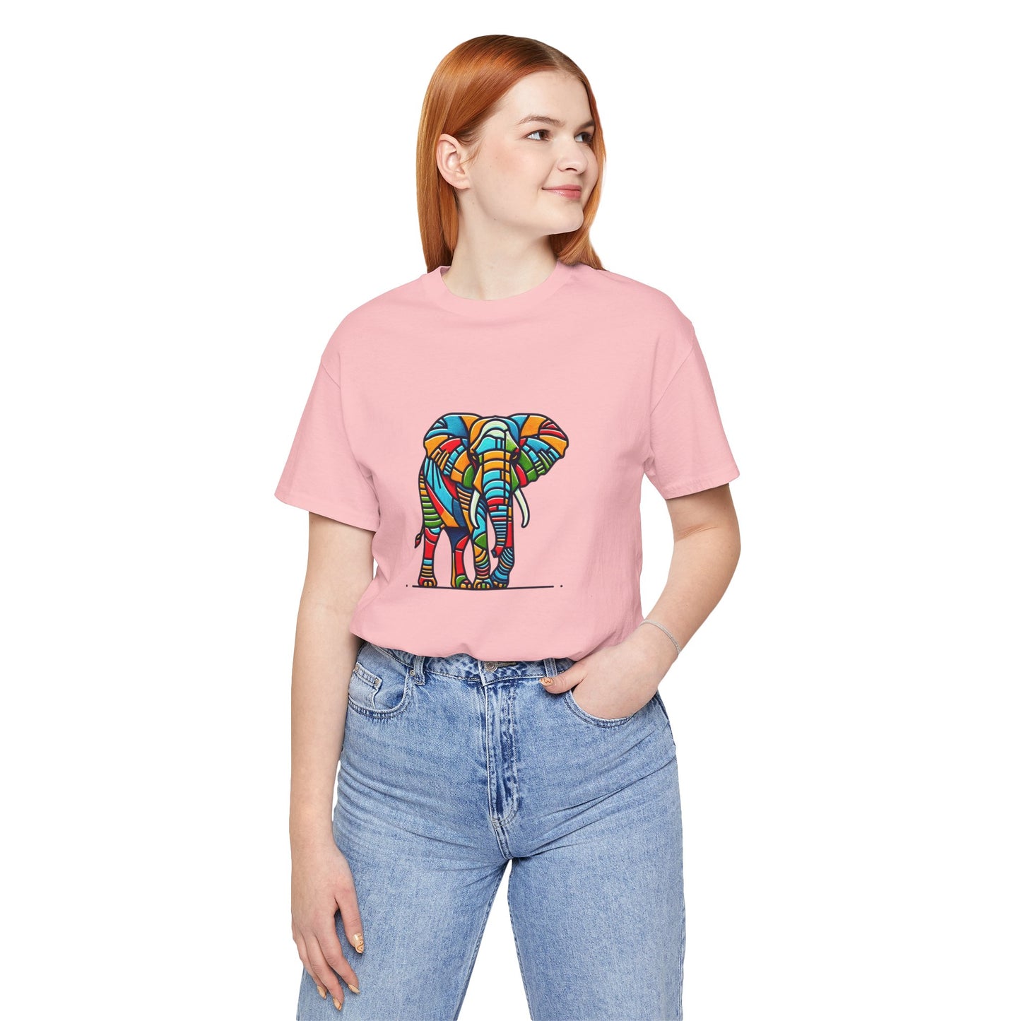 African Elephant Serenitude - Snazzle Tee