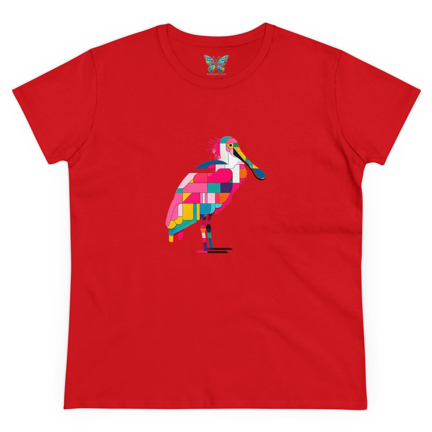 Roseate Spoonbill Jollivex - Women - Snazzle Tee